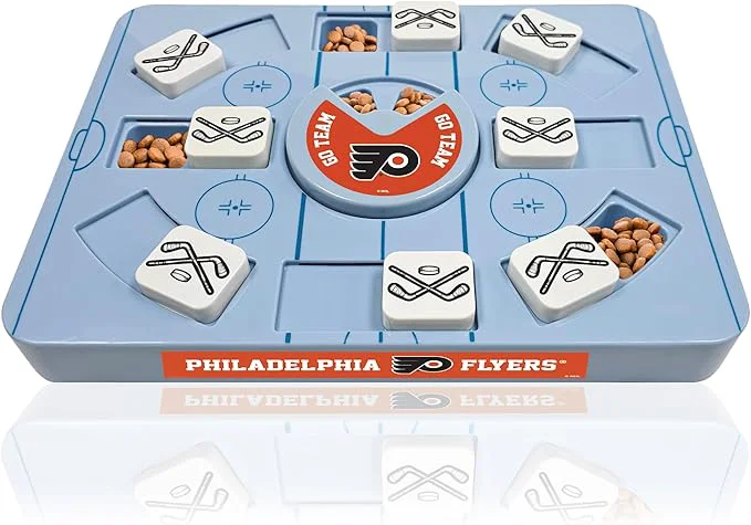 Luxury Pets First NHL Philadelphia Flyers Large Puzzle Toy New Size Interactive Dog Treat Slow Feeding ToyAbout This Pure