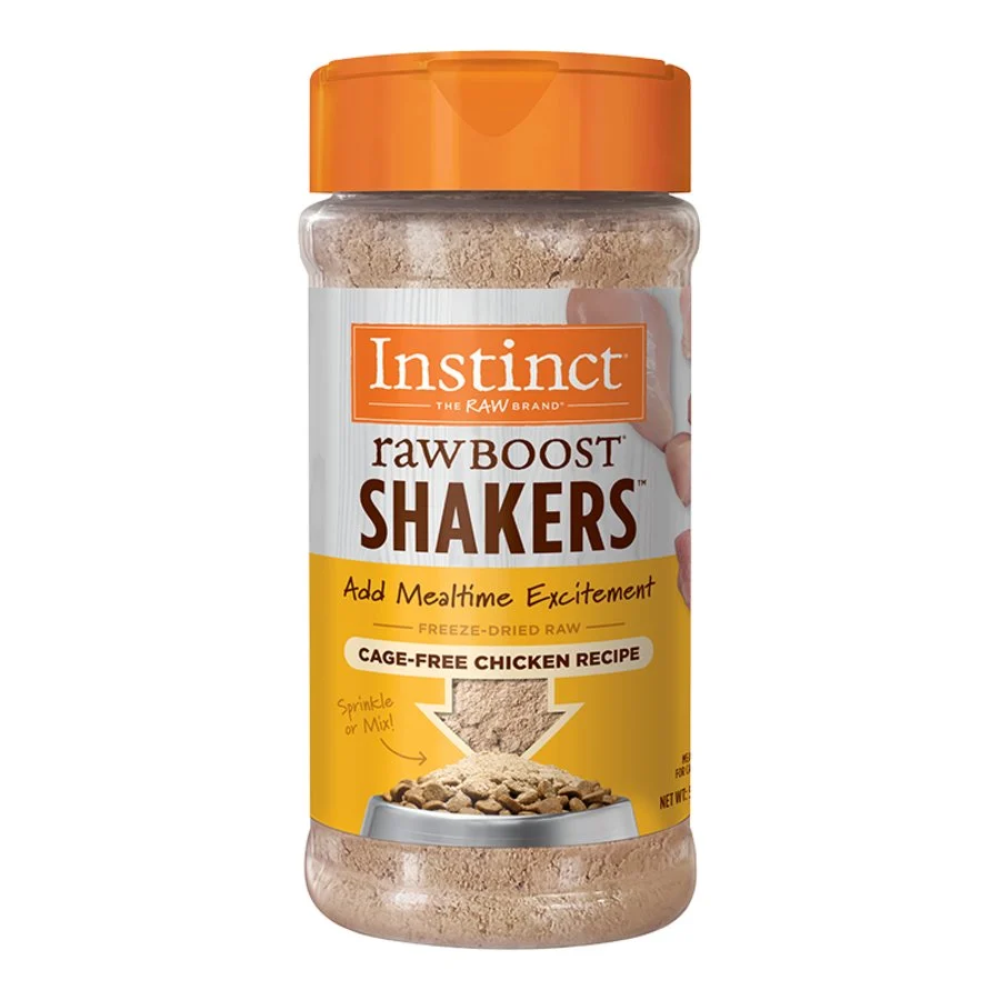 Solid Instinct Raw Boost Shakers ze-Dried Cat Food Topper Chicken Recipe 5.5-oz First-Class