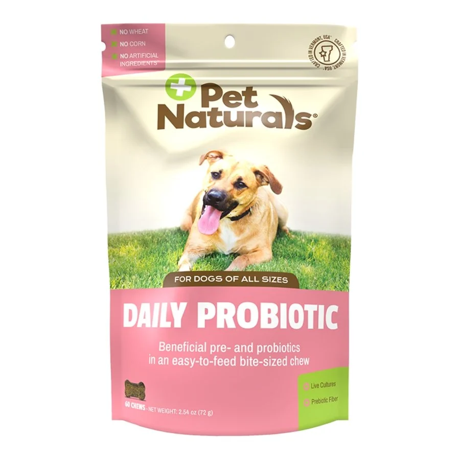 Next-Generation Pet Naturals Daily Probiotic Soft Chews for Dogs 60 Count 2.54-oz Consistent