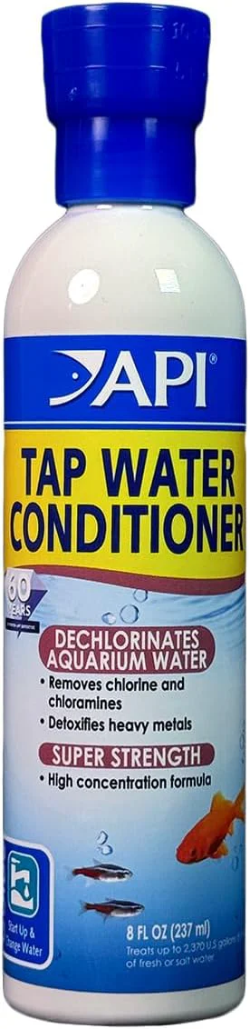Efficient API TAP WATER CONDITIONER Aquarium Water Conditioner 8-Ounce Bottle 8 oz Effective