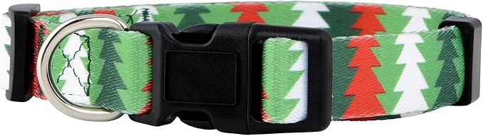 World-Class Native Pup Christmas Dog Collar- Winter Holiday Collars Organic