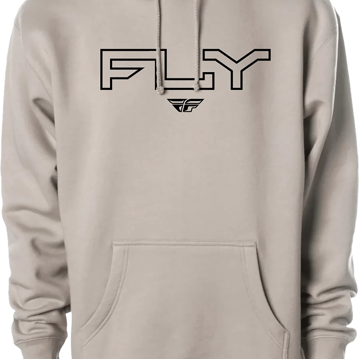 Advanced Youth Fly Edge Hoodie Cement Yl Yx Clean