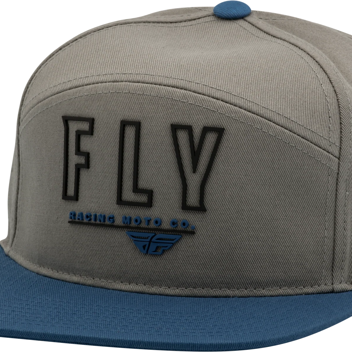 High-End Fly Skyline Hat Light Grey Blue Relaxed