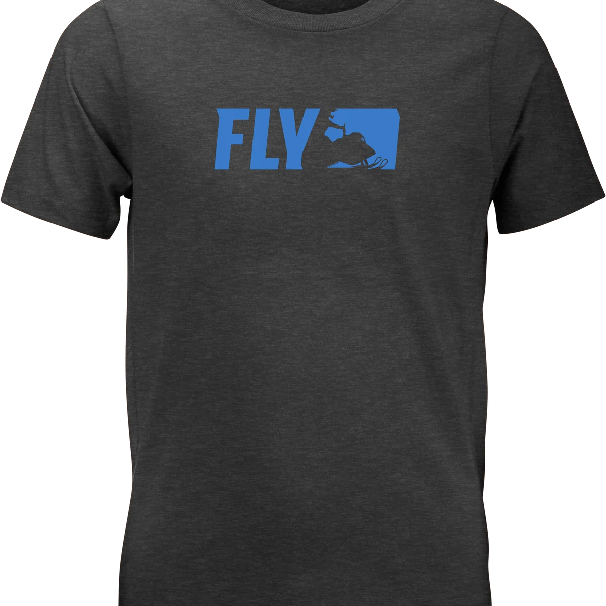 Comfortable Fly Youth Primary Tee Charcoal Yl Fine Crafted