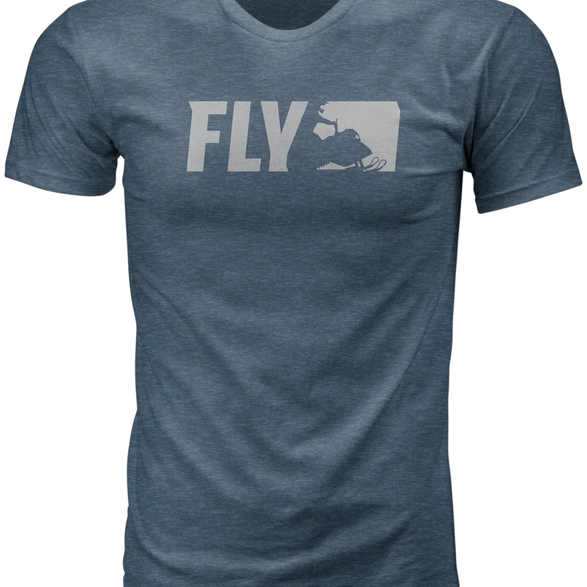 Consistent Fly Primary Tee Indigo 2x Detailed