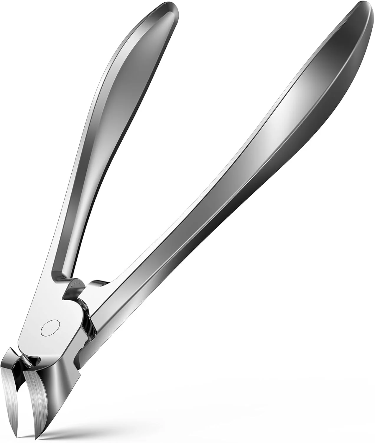 Responsible BEZOX Toenail Clippers for Thick Toenails - Comfortable Rebound Thick Spring Toe Nails Clipper for Thick Nails for Seniors Precision Fingernail Clippers for Men and Women - Silver Practical