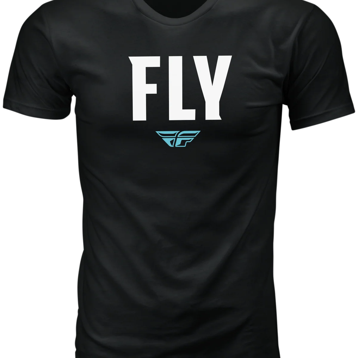 Premium Material Fly Wfh Tee Black Sm Solid