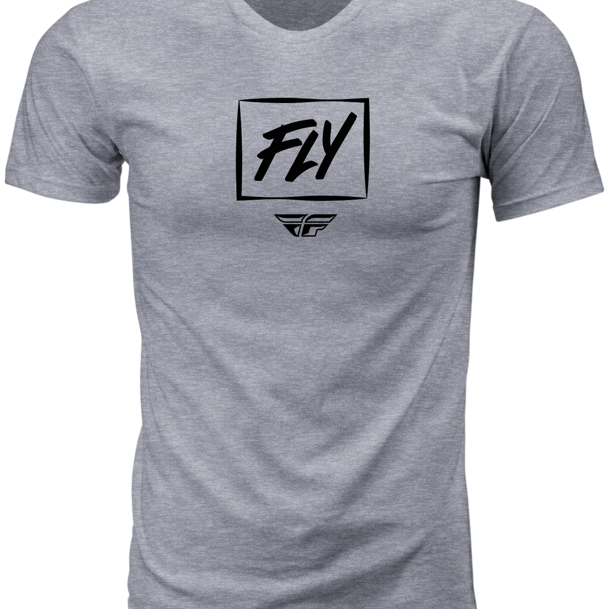 Authentic Fly Zoom Tee Grey Lg Next-Generation
