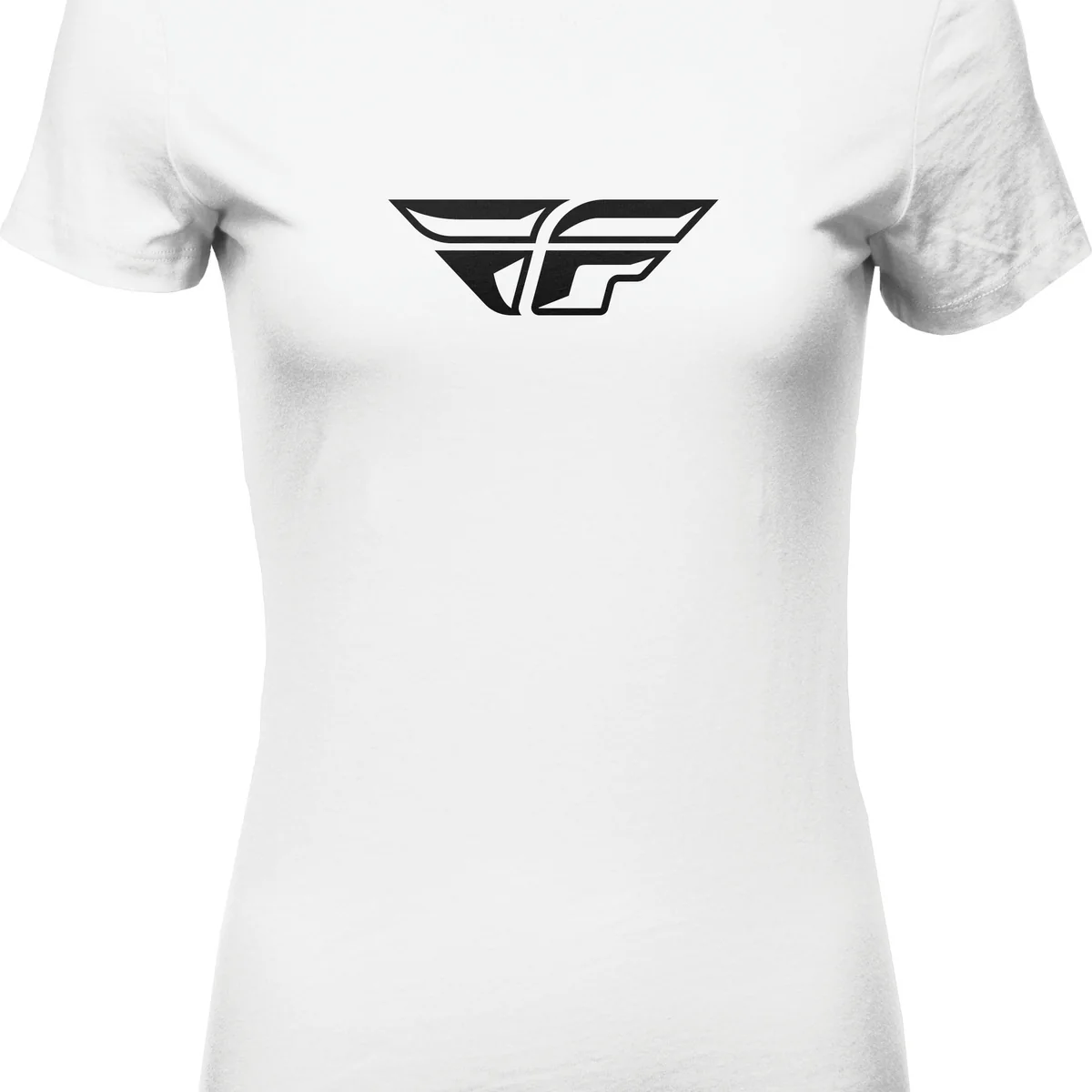 Superior Women's Fly F Wing Tee White Md Detailed