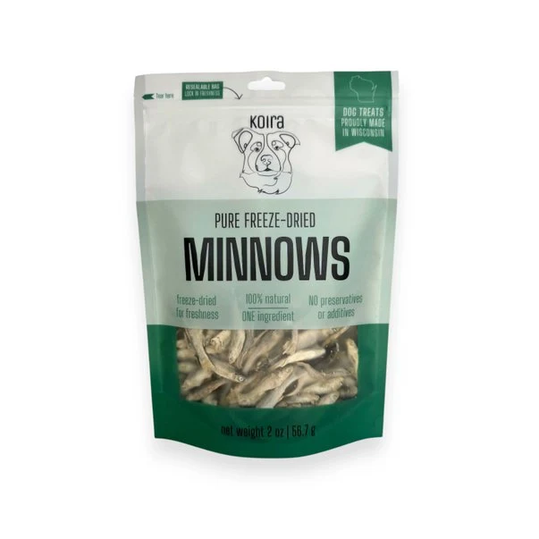 Smart Koira ze-Dried Minnows Protein-Packed Dog Treats 2-oz Easy-to-Use