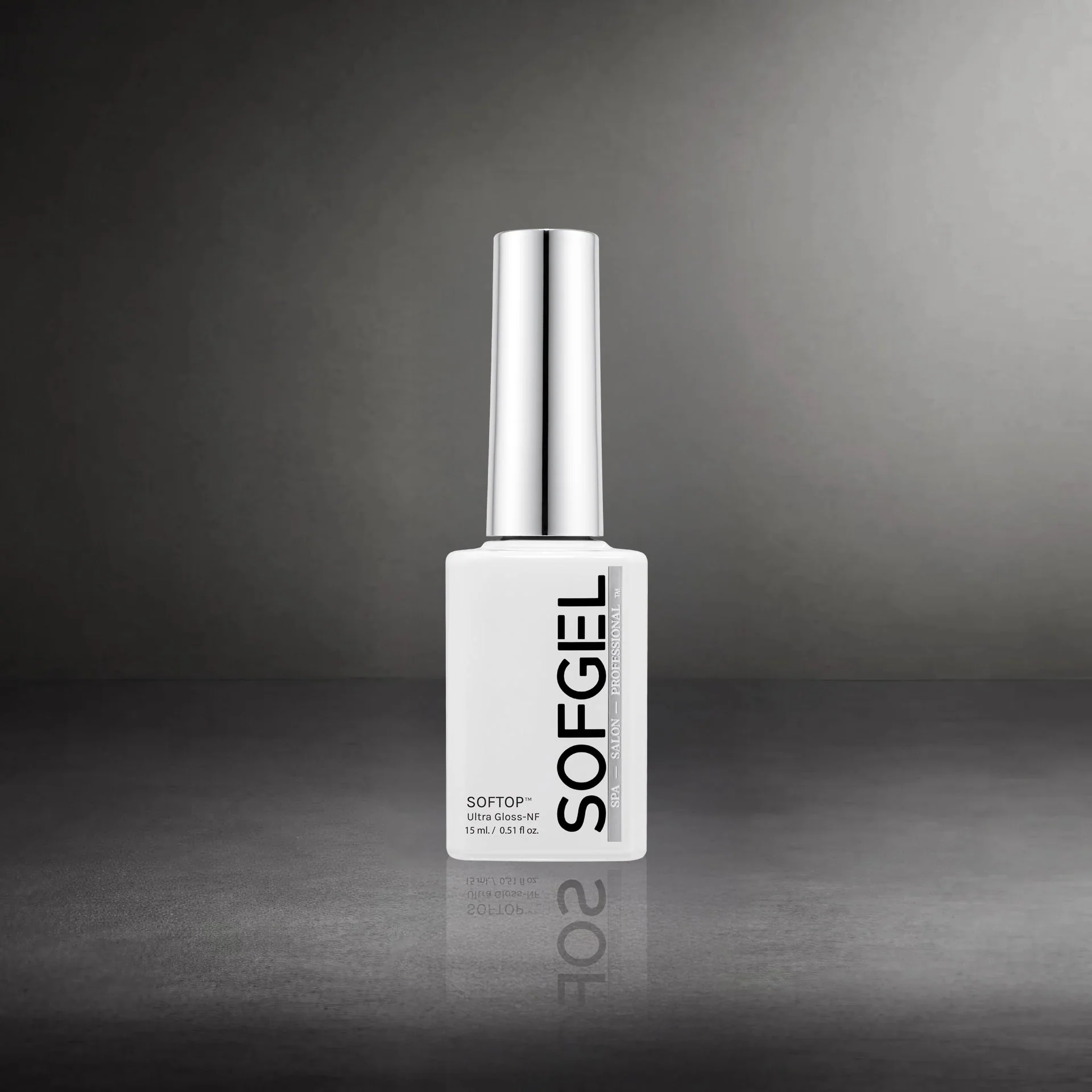 Specialty SOFTOP™ Non-Fluorescent Ultra Gloss Non-Wipe Gel Topcoat High-Performance