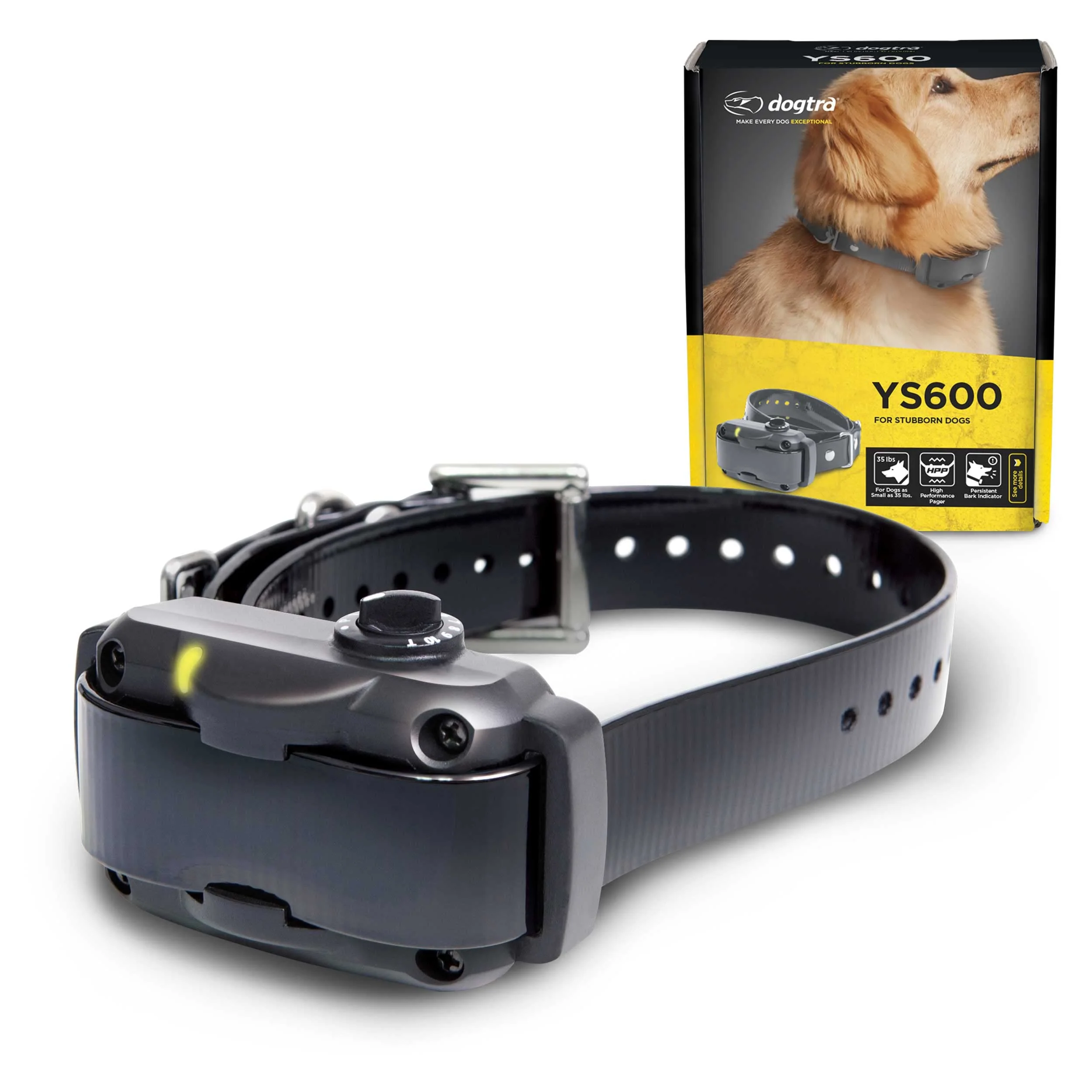 Consistent Dogtra YS600 Rechargeable Waterproof High-Output No Bark Collar Accelerometer Sensor High-End