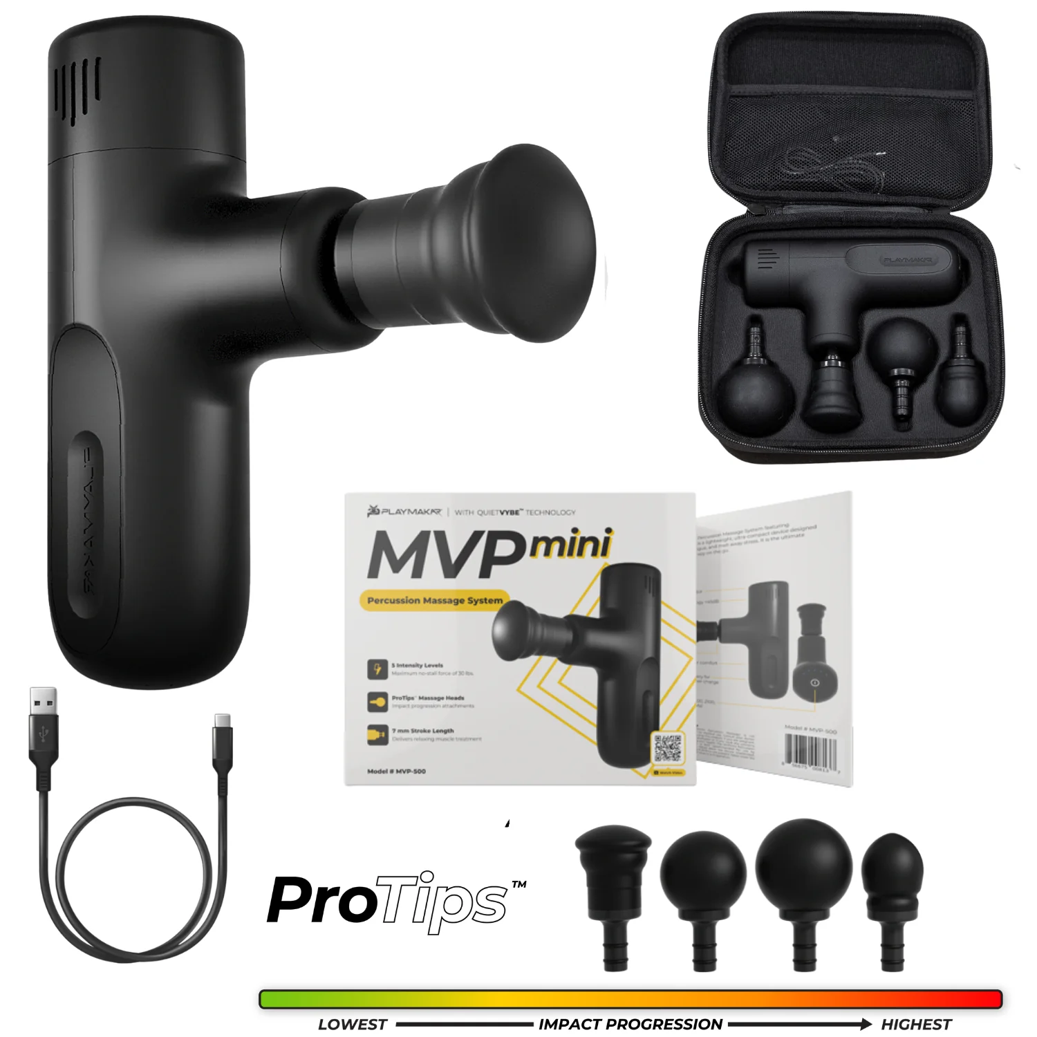 Organic MVPmini Percussion Massage System Powerful