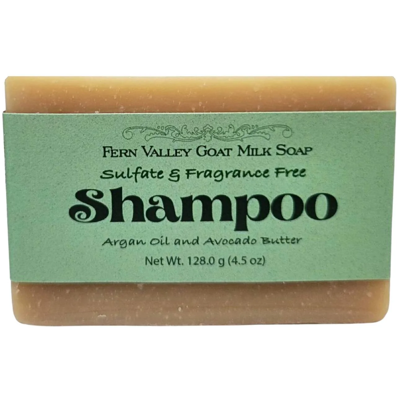 Solid Handmade Goat Milk Shampoo Bar Argan Oil Avocado Butter Fragrance- Consistent