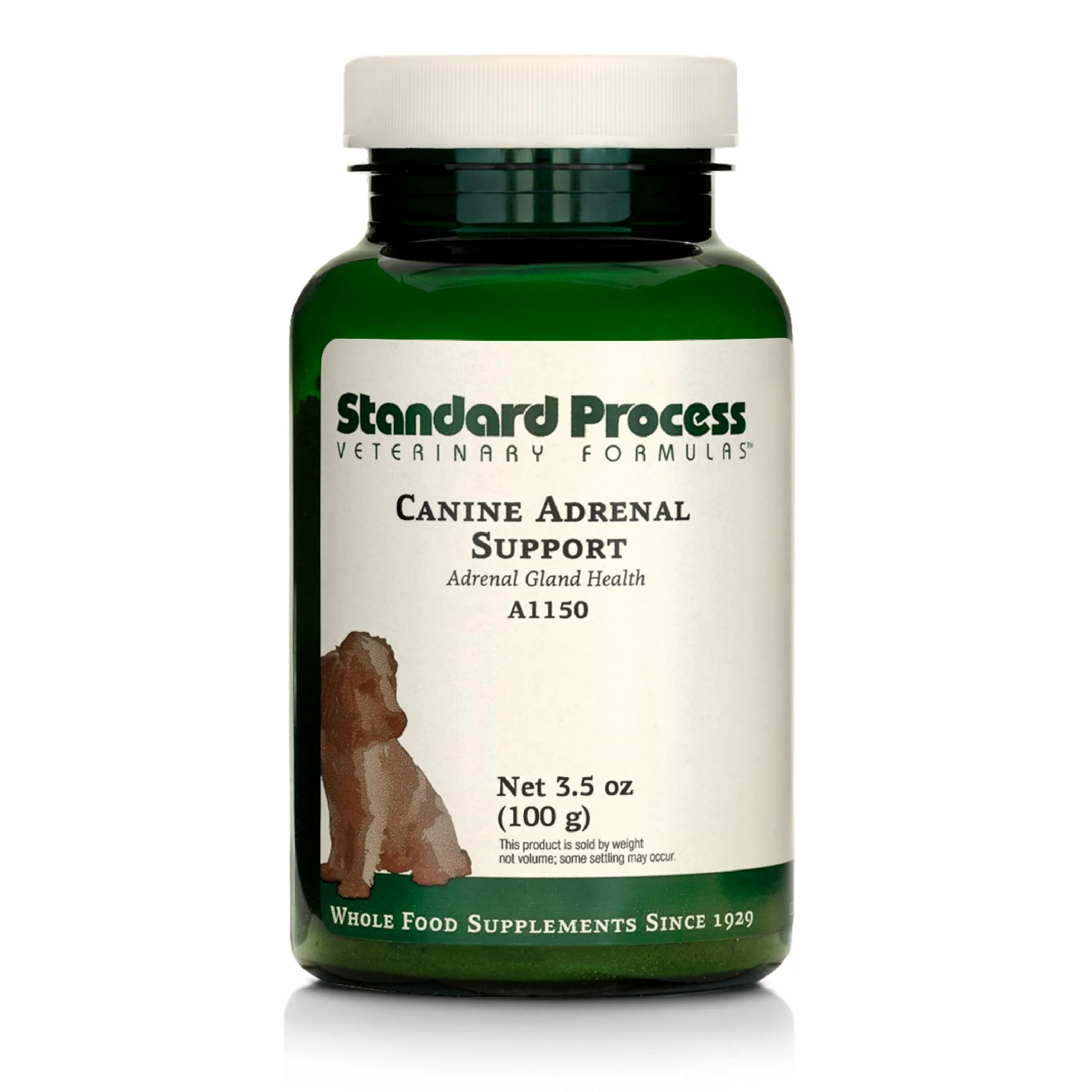 Verified Standard Process Canine Adrenal Support – Nutritional Dog Supplement for Liver Kidney Health 100 g Fine