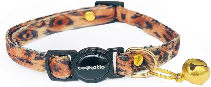 Traditional Safety Quick Release Cat Collars Double Velvet Selected