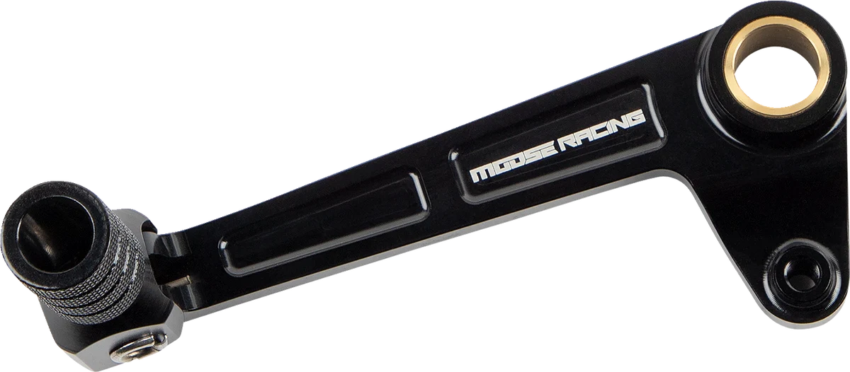 Verified MOOSE RACING Folding Shifter - Black - Pan-Am M-80-600 Flexible