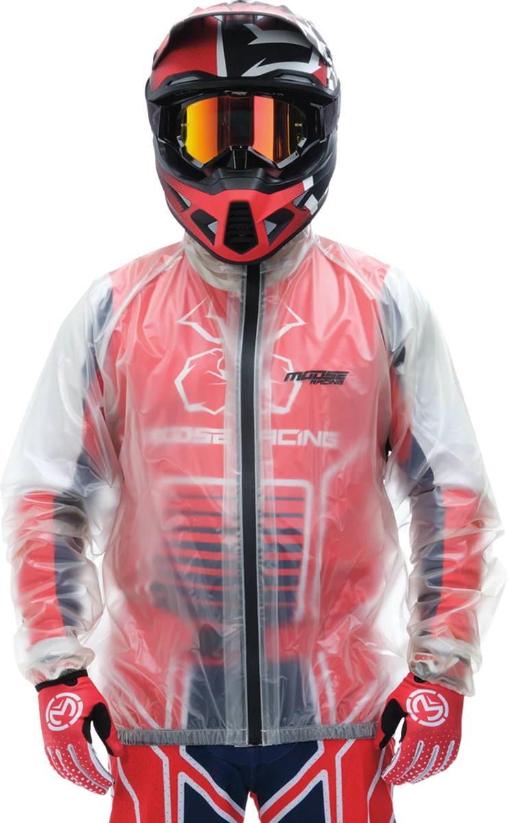 First-Class MOOSE RACING Rain Jacket - Clear - XL 2854-0374 Elite