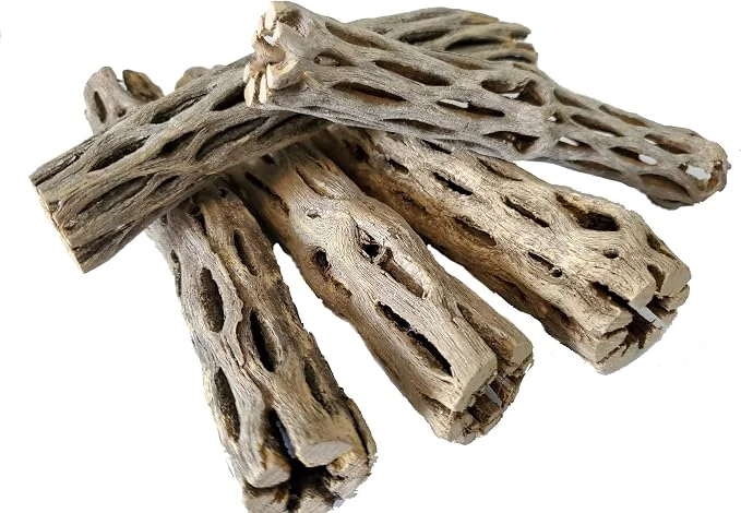 Unique Natural Cholla Wood for Aquarium Decoration Shrimp and Fish Tank Easy-to-Use