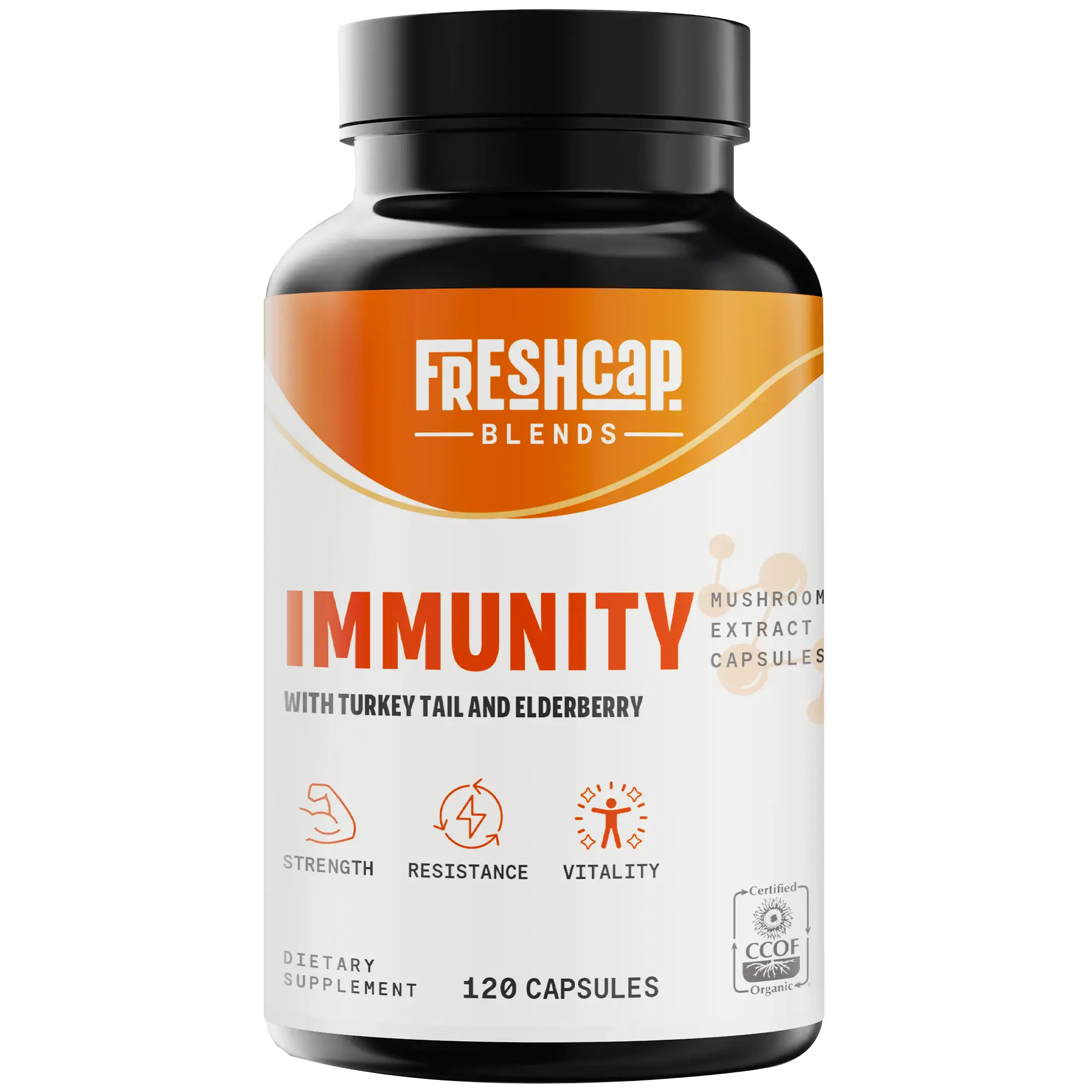 Environmentally Friendly Immunity Blend Capsules 120 count Premium
