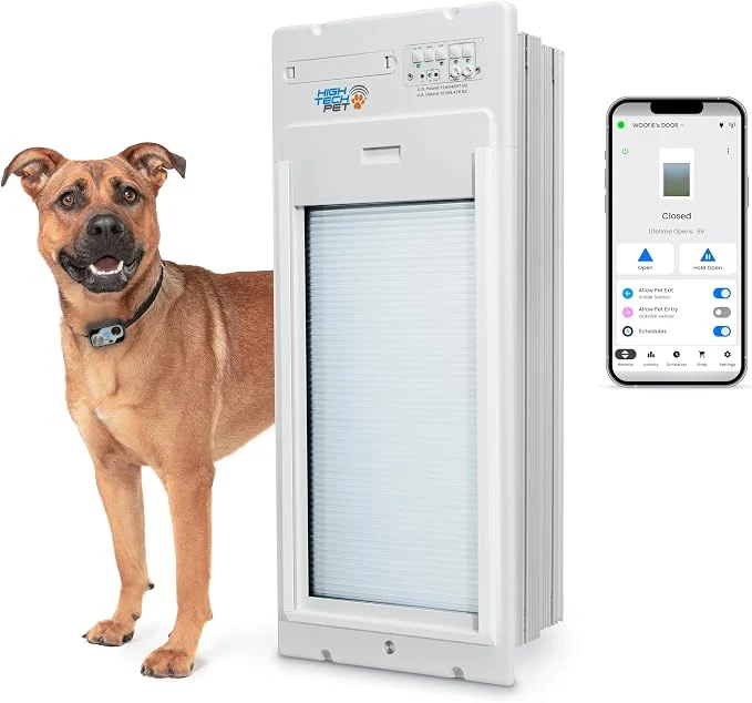High-End Power Pet Automatic ROLL UP Door by High Tech Pet Brand Verified