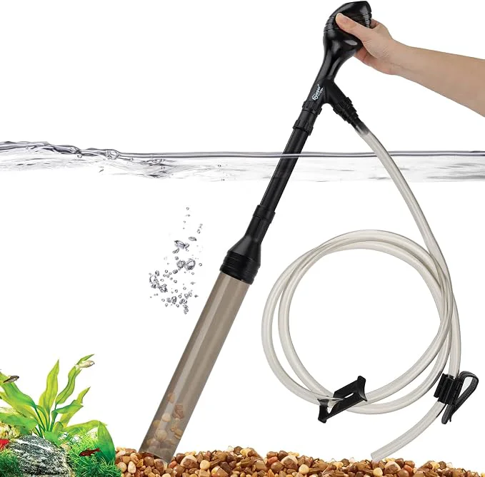 Contemporary hygger Manual 256GPH Gravel Vacuum Modern