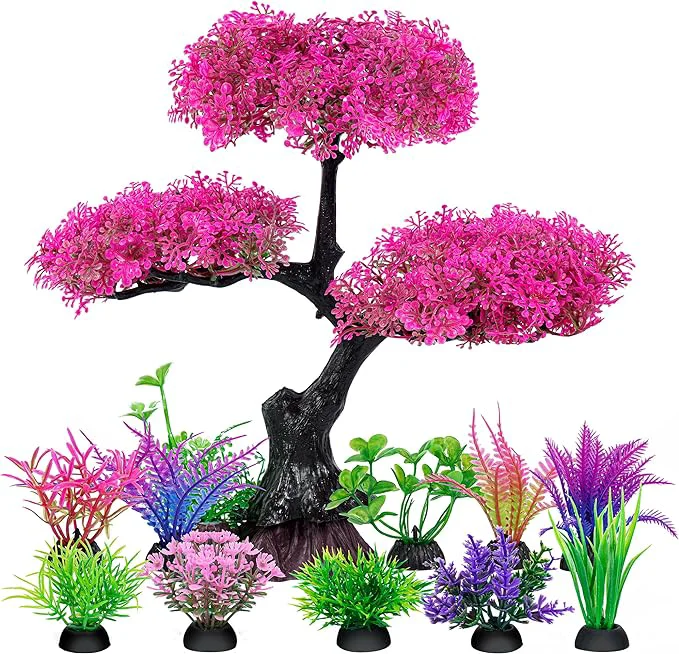 Trendy Ameliade Aquarium Artificial Plastic Plants Decoration Proven