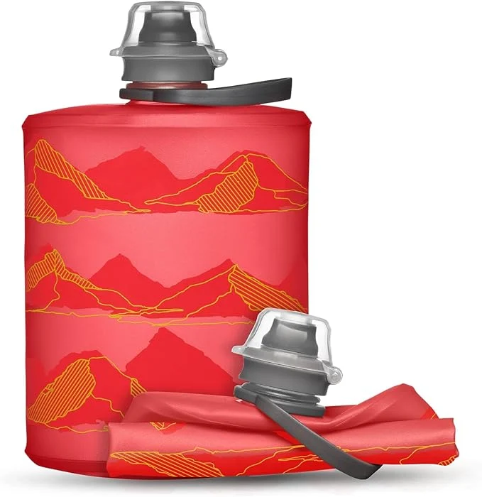 Carefully Designed HydraPak Stow Collapsible Water Bottle – 350ml 500ml 1L – Ultralight Leak-Proof BPA- Filter Compatible Travel Hiking FlaskAbout ThisOverview Artisan