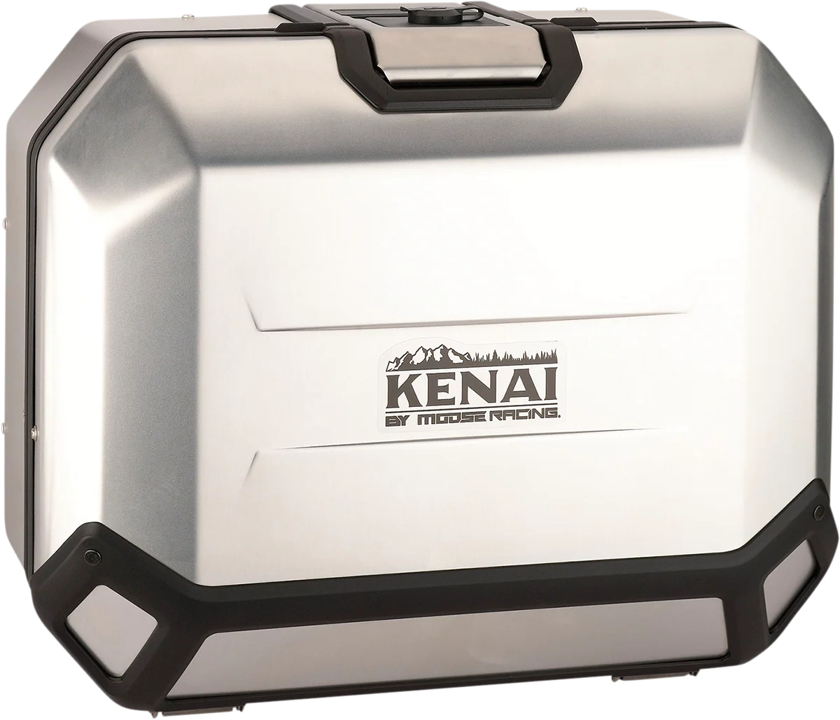 Exceptional MOOSE RACING Kenai Case - 36 - Left - Silver D0TR36100LKM Flexible