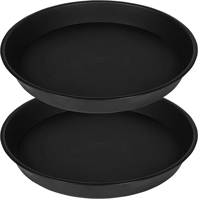 Proven 2 Pack of 20 21 inch Plant Saucer Round Deep Plant Saucers Contemporary