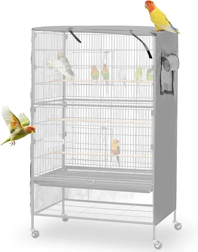 Convenient Bird Cage Cover Large Birds Cage Covers Reliable