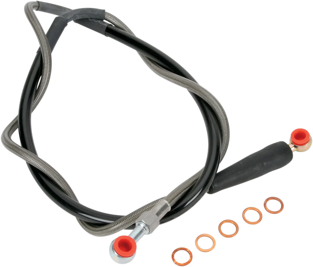 Trendy MOOSE RACING Brake Line - Front - Stainless Steel - Husaberg Husqvarna KTM K01-1-028 P Practical
