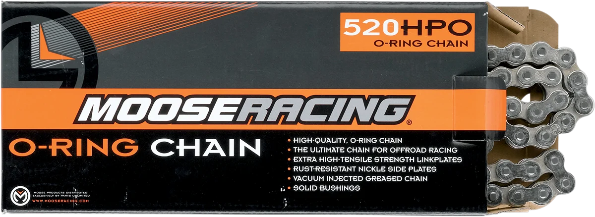 Functional MOOSE RACING 520 HPO - O-Ring Chain - 114 PLT M573-00-114 Casual