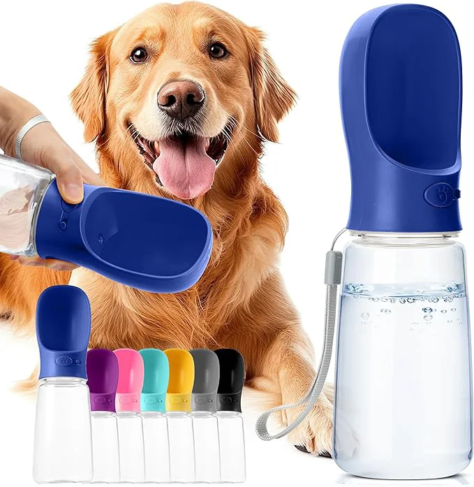 Eco-Friendly Mr. Pen Portable Dog Water Bottle 19 oz Large Navy Blue Travel Dog Water Bottle Dispenser Not Dishwasher SafeAbout ThisOverview Proven