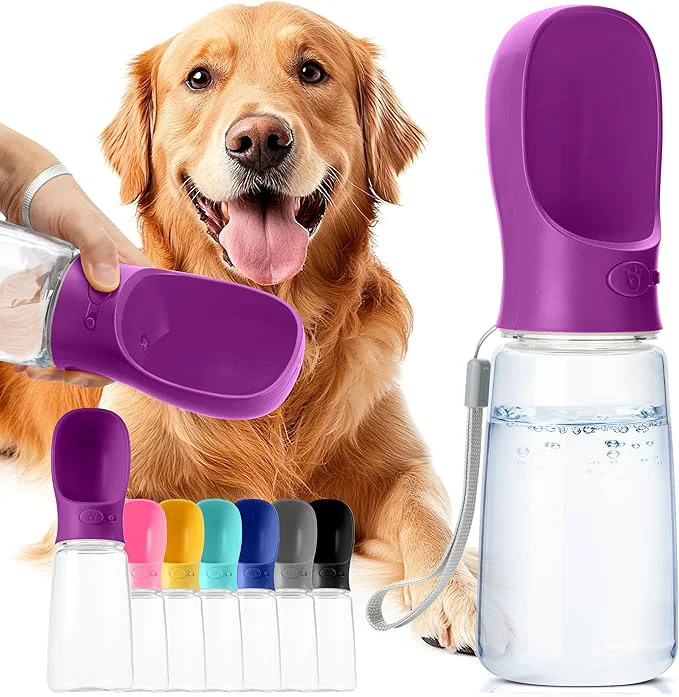 Secure Mr. Pen Portable Dog Water Bottle 19 oz Large Purple Travel Dog Water Bottle Dispenser Not Dishwasher SafeAbout ThisOverview Top-Quality