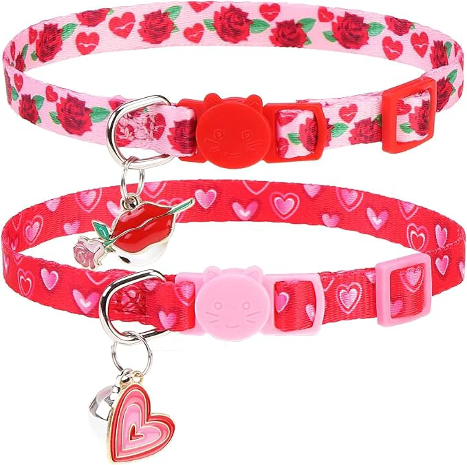 User-Friendly PUPTECK Breakaway Cute Cat Collar Eco-Friendly