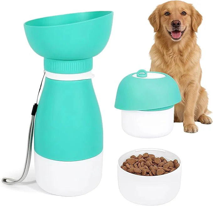 Quality Dog Water Bottle with Food Container Portable Dog Cat Puppy Pet Water Dispenser Feeder for for Pets Travel Walking Hiking and Outdoor ActivitiesAbout ThisOverview Natural