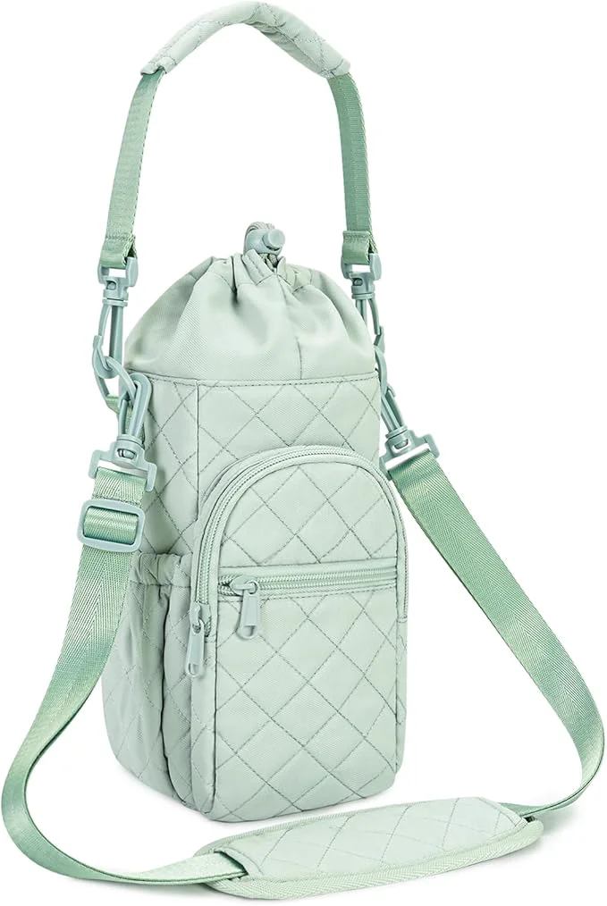 Carefully Designed sportsnew Water Bottle Holder with Strap 32oz 40oz Insulated Water Bottle Carrier Sling Bag with Phone Pocket CrossbodyAbout This Environmentally Friendly
