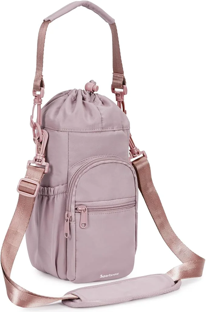Versatile sportsnew Water Bottle Holder with Strap 32oz 40oz Insulated Water Bottle Carrier Sling Bag with Phone Pocket CrossbodyAbout This Smooth