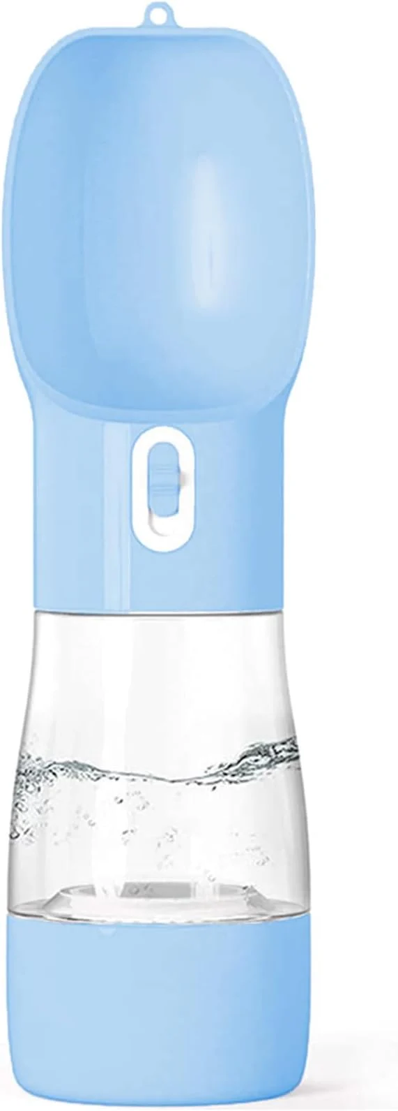 Consistent Portable Dog Water Bottle - Leak Proof Dog Water Dispenser with Bowl Food Container Dishwasher Safe Food Grade Plastic for Pet Puppy Outdoor Walking Hiking Travel BlueAbout ThisOverview Enhanced