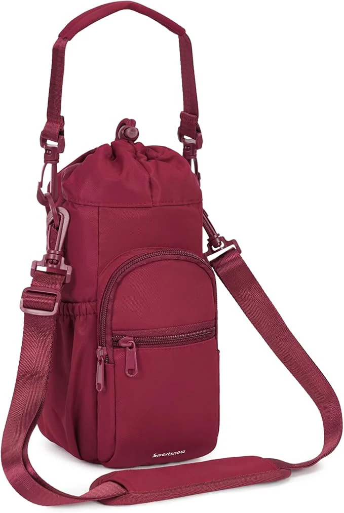 Fine Crafted sportsnew Water Bottle Holder with Strap 32oz 40oz Insulated Water Bottle Carrier Sling Bag with Phone Pocket CrossbodyAbout This Clean