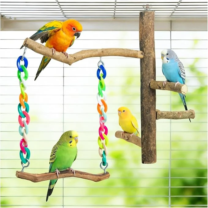 World-Class Bird Toys Bird Swing Toys Artisan