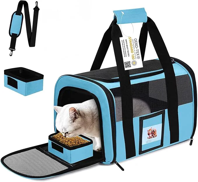 Sustainable Extra Large Pet Carrier 20 lbs Soft Sided Cat Carriers Refined