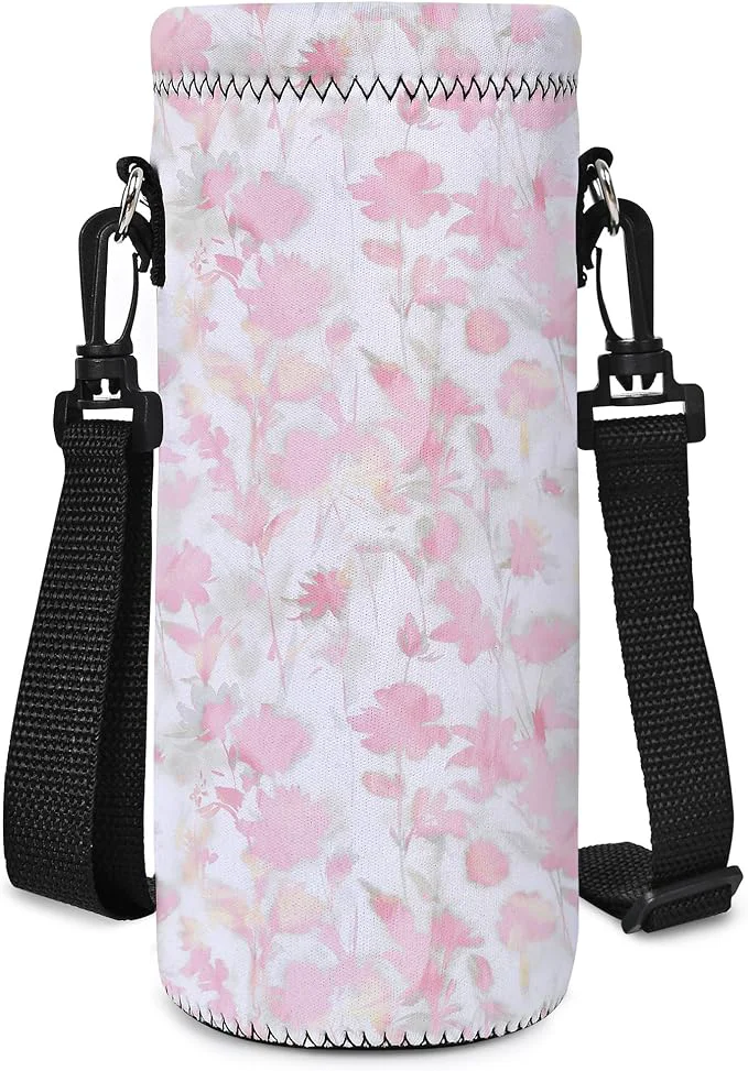 Efficient AUPET Water Bottle Bag Carrier 24oz 32oz Insulated Neoprene bottle Sling Holder Case Pouch Cover for 1000ML 750ML Bottles with Shoulder Strap for walkingAbout This Genuine