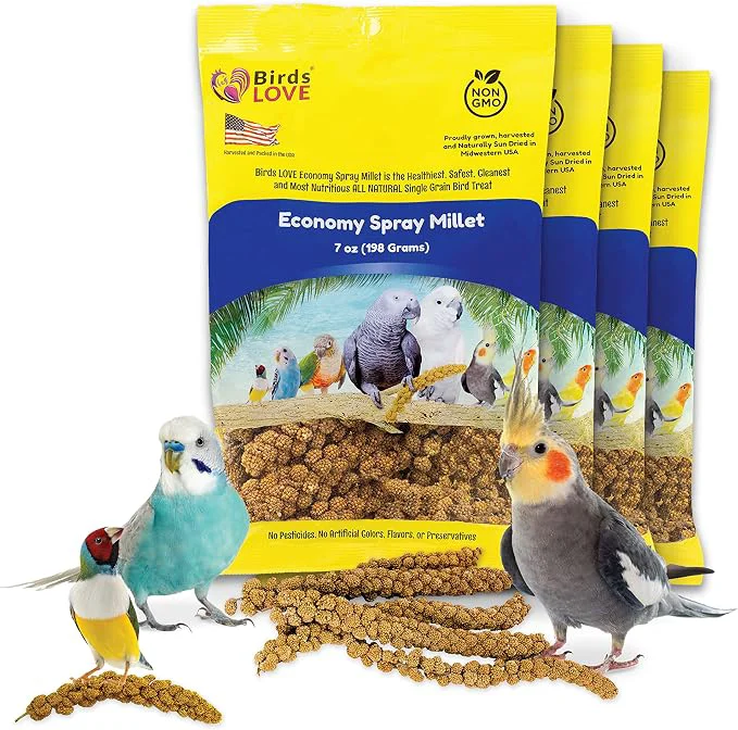 Certified Birds LOVE Economy Special Spray Millet Relaxed