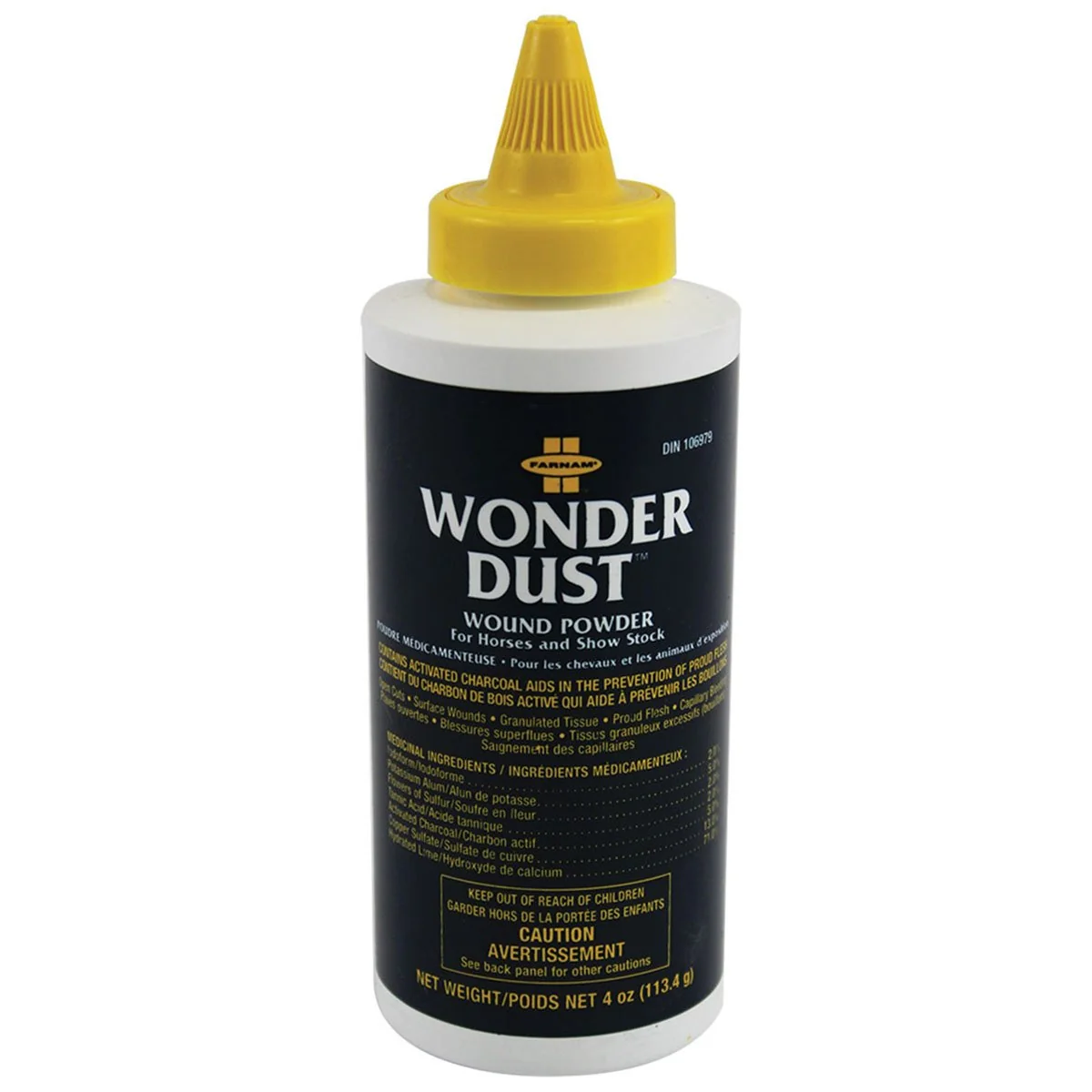 World-Class Farnam Wonder Dust Wound Powder – Quick Bleeding Control for Horses Minimalist