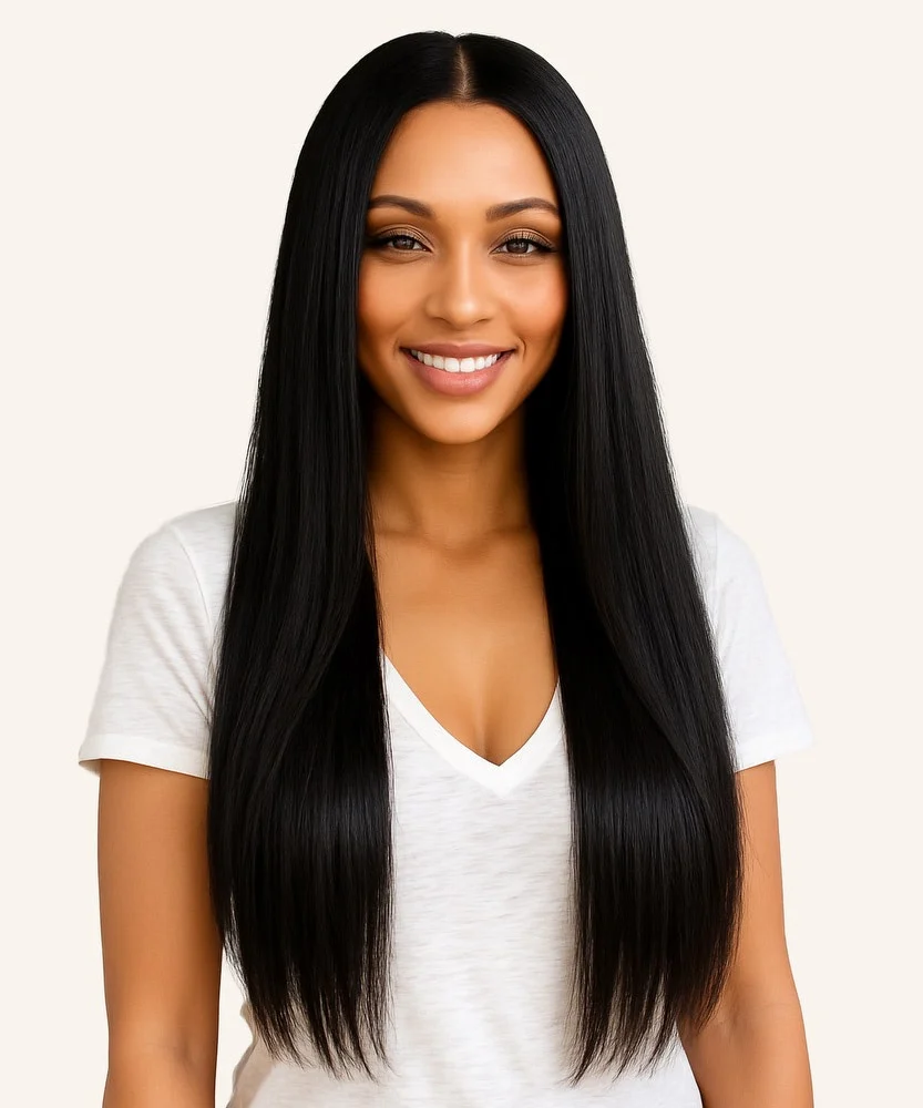 Healthy Relaxed Straight Lace Front Wig Top-Quality