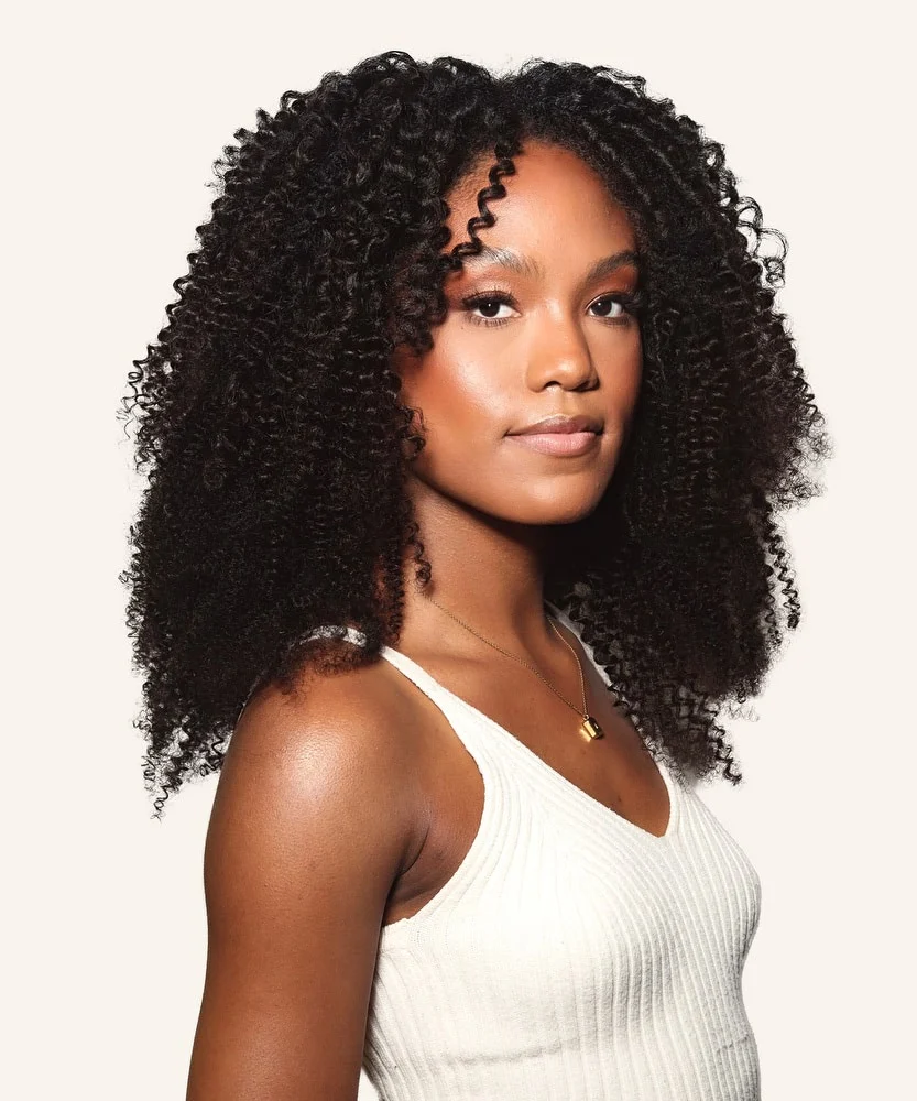 Lightweight Kinky Curly Lace Front Wig Refined