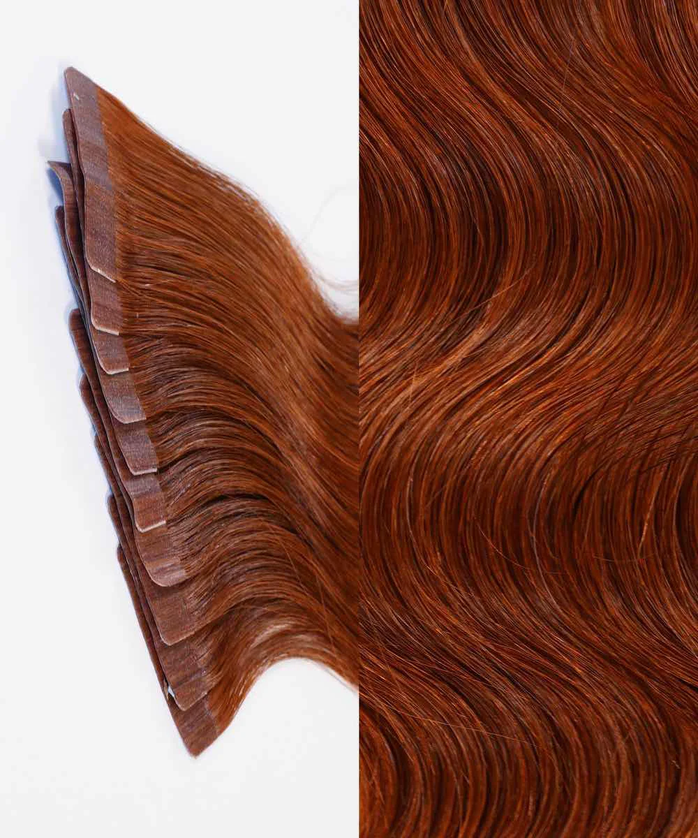 Dependable Wavy Classic Tape-In Hair Extensions Enhanced