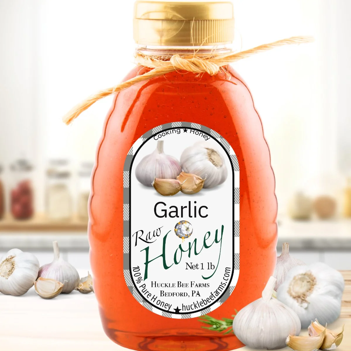 Breathable 🧄 Garlic Infused Honey Sweet Savory Culinary Delight Effective